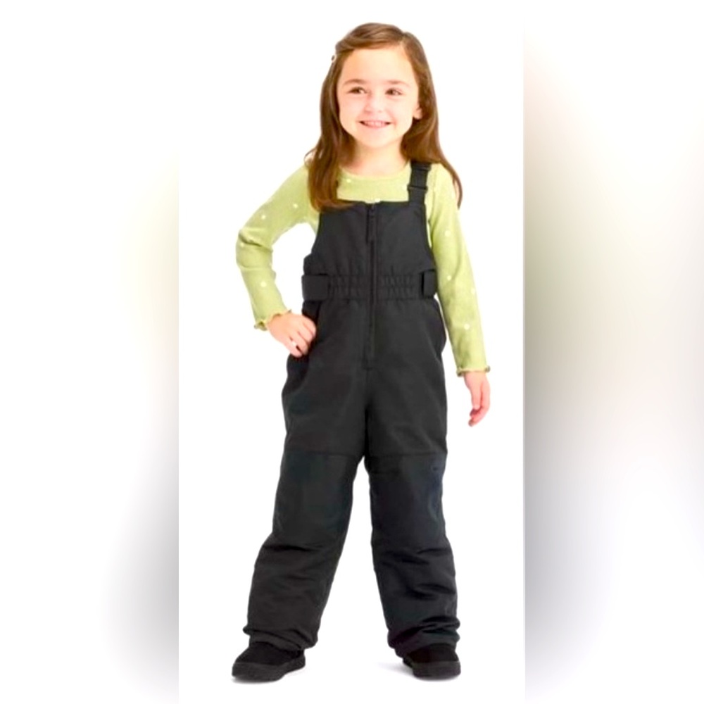 NWOT Cat & Jack Kids' Black Snow Bib